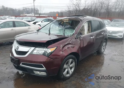 2013 Acura Mdx Technology Package z USA, uszkodzony, nr VIN 2HNYD2H36DH516229